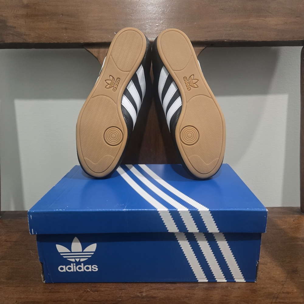 Adidas Black and White Athletic Shoes - Picture 4 of 7